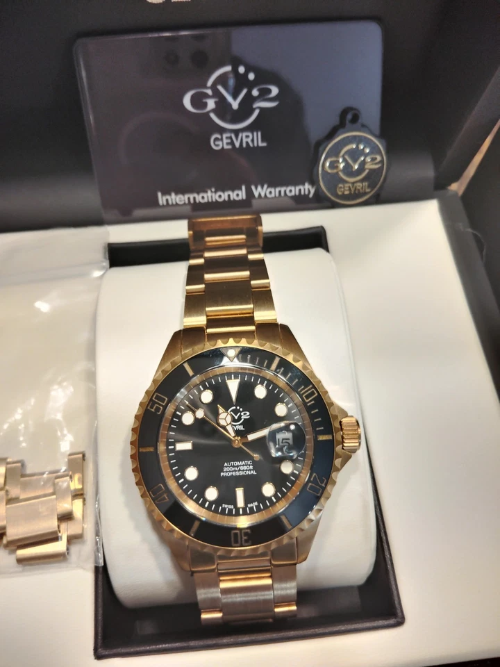 Gevril GV2 Men's Automatic Liguria Divers - Image 2 of 4