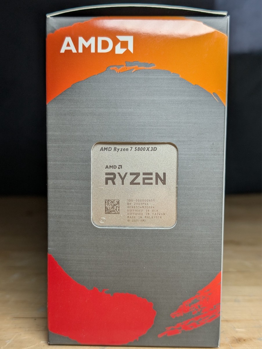 AMD Ryzen 7 5800X3D 8-core, 16-Thread Desktop Processor for sale