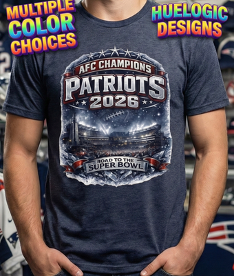 #ad #ad New England Football AFC Champions 2026 Shirt Patriots Road Super Bowl Tee $16.99