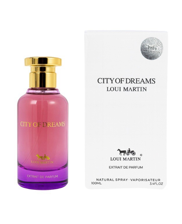 City Of Dreams Loui Martin Extrait de Parfum ambre et cuir précieux