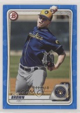 2020 Bowman Prospects Blue 40/150 Zack Brown #BP-34 ng3