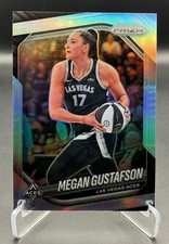 2025 Prizm WNBA - Megan Gustafson #49 Silver - Las Vegas Aces