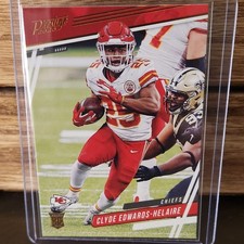 2020 Panini Chronicles Prestige Clyde Edwards-Helaire #318 Chiefs Rookie