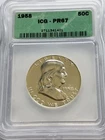1958 Franklin Half Dollar | ICG PR67 | Silver Proof 50 c Half Dollar
