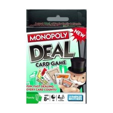 Parker Bros Boardgame Monopoly Deal (2008 Ed) Box VG/VG+