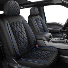 MIROZO Dodge Ram Seat Covers Full Set Waterproof Truck Seat Covers Leathe