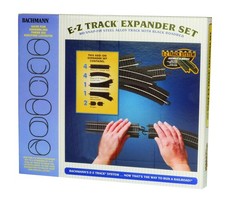 Bachmann Trains - Snap-Fit E-Z TRACK LAYOUT EXPANDER SET - STEEL ALLOY Rail W...