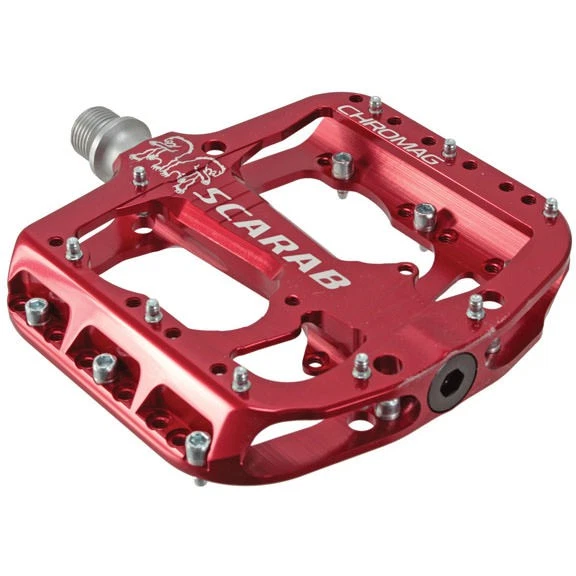 Chromag Aluminum Red Bicycle Pedals for sale | eBay