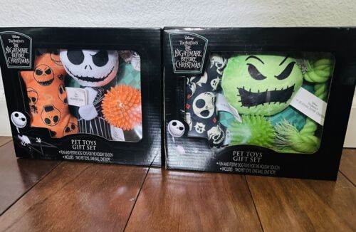 Nightmare Before Christmas Oogie Boogie Dog Pet Toy Gift Set Tim Burton Disney 4 - Picture 1 of 4