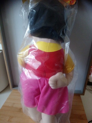 Peluche poupée chiffon Heidi 48 cm Junior TV 2008 Neuf sous emballage - Foto 5 di 5