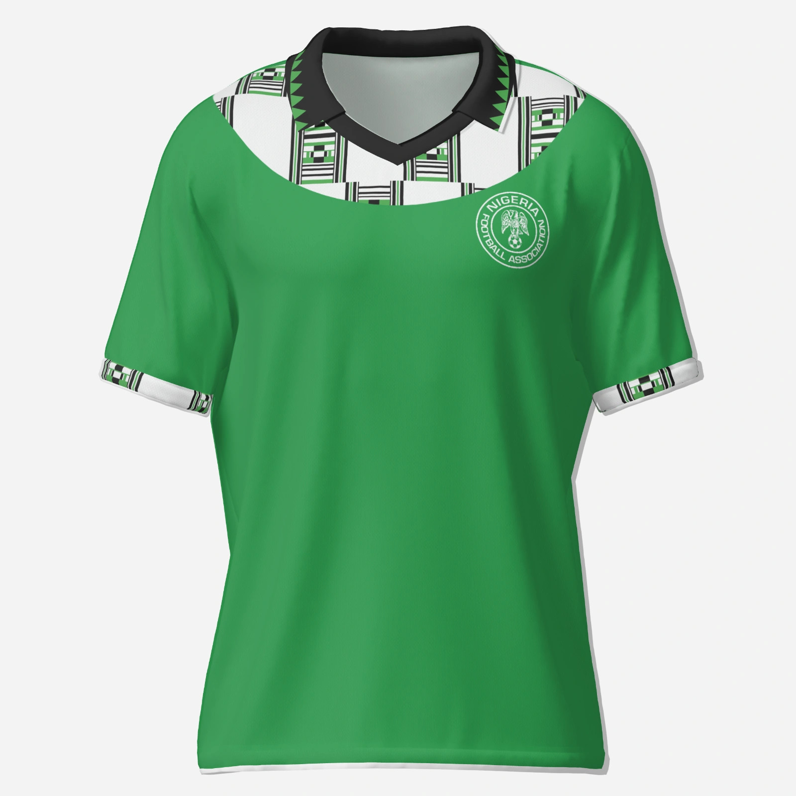 Nigeria - football shirt jersey retro, camiseta 1994 home replica soccer