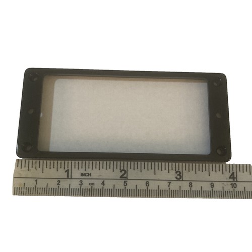 Used Cream Curved Top Les Paul Humbucker Pickup Surround Mounting - Foto 8