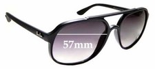 SFx Replacement Sunglass Lenses fits Ray Ban RB4312 - 57mm Wide