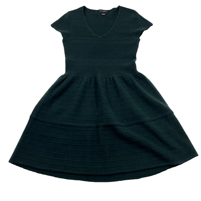 C by Bloomingdale's Ribbed Cashmere Dress Enchanted Forest Green Medium | eBay C by Bloomingdale's Ribbed Cashmere Dress Enchanted Forest Green Medium | eBay