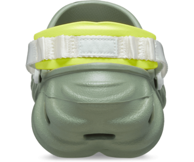 Crocs Echo Mossy green w/neon yellow adjustable straps Unisex Mens 7 Womens 10 Crocs Echo Clogs Moss Green Unisex Adults MSRP $70 | eBay main image 2