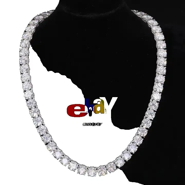 Moissanite Necklaces & Pendants for Men