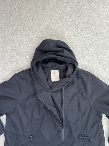 Seasalt Pentewan Coat Rain Womens Size: 24 Black XXL Changing Robe - Picture 4 of 12