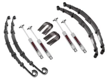 Rough Country 2.5" Lift Kit with N3 Shocks for 76-86 Jeep CJ5 CJ6 CJ7 Scrambler