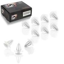 10X Tailgate Trim Tailgate Trim Fastening Clips For FORD