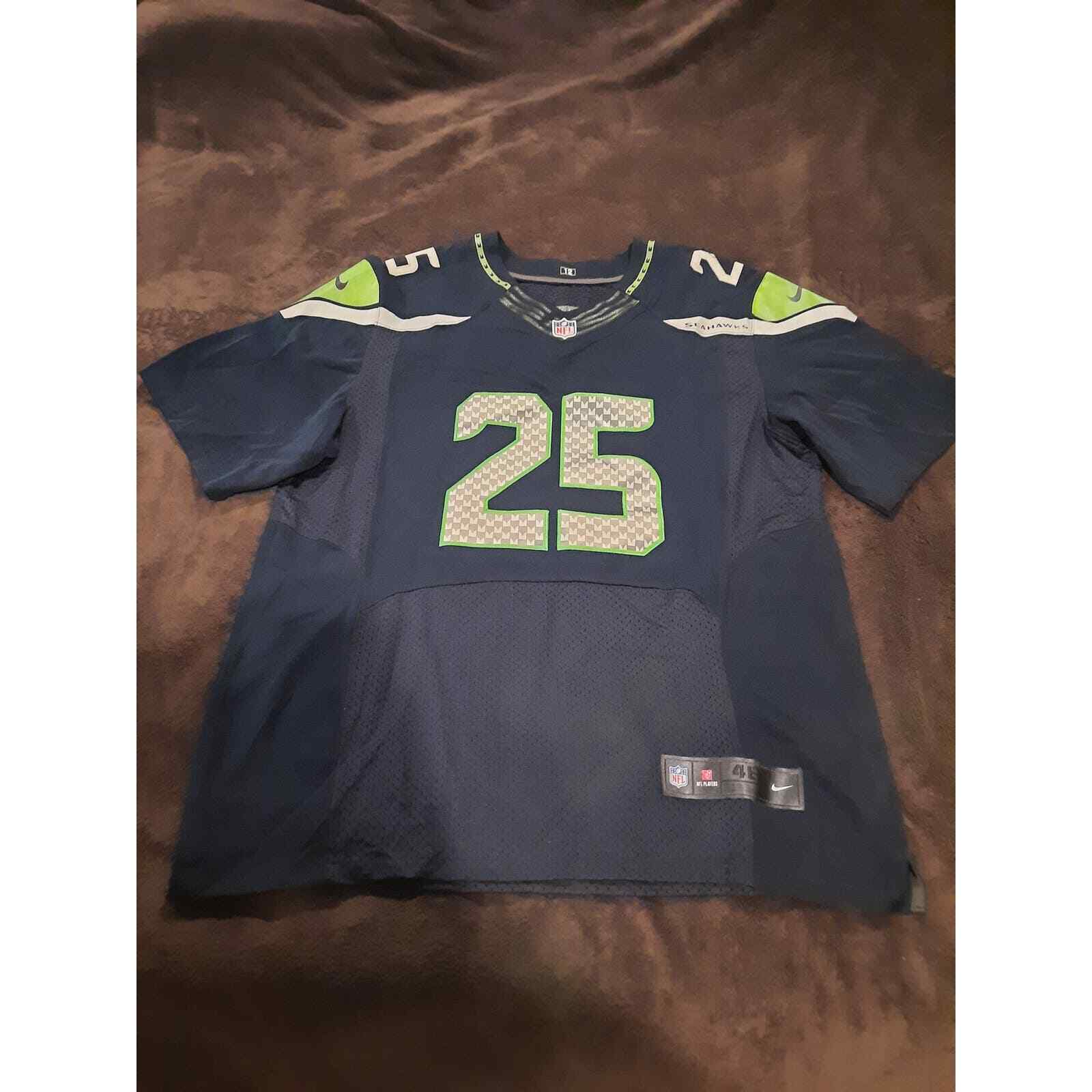 Seattle Seahawks 25 Sherman Jersey  sz 48