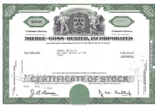 Miehle-Goss-Dexter, Inc., US-Maschinenbau/Druckindustrie Sam/Fred Goss