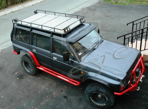 Compat Nissan Patrol Gr Y60 Spoiler Toit Aileron Pare-Brise Déflecteur - Imagen 2 de 4
