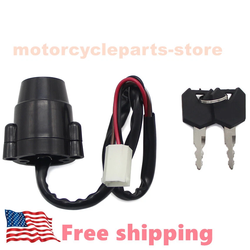 Ignition Switch Lock Keys for Yamaha 443-82508-21 DT100 1974-76/ DT175 1974-1979 Foto 4 de 4