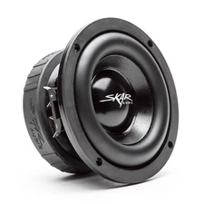 NEW SKAR AUDIO EVL-65 D2 6.5" DUAL 2 OHM 400W MAX POWER SUBWOOFER