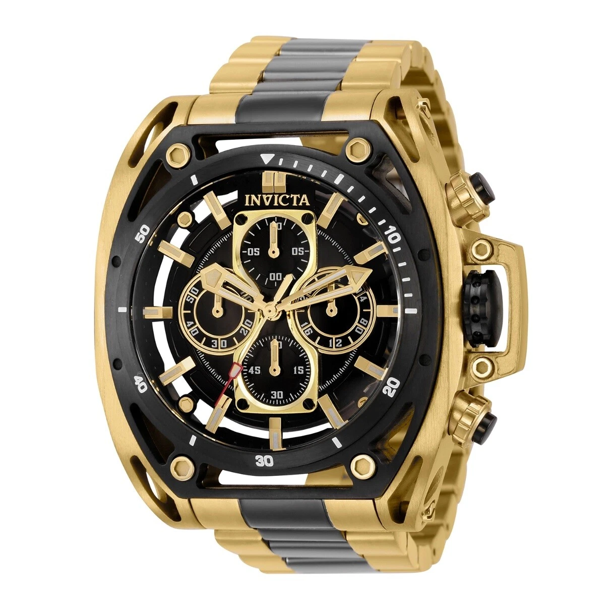Invicta s1 rally chronograph black dial men's watch cheap