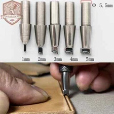 304 Stainless Steel Leather Carving Swivel Knife Craft LineTools Edge Beader