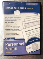 Adams Personal Forms and Employment Agreements on CD, HR453 Made In USA