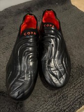 adidas Men 5.5/Women 6.5 COPA SENSE  FG Soccer Cleats  Black Solar Red  GW3608
