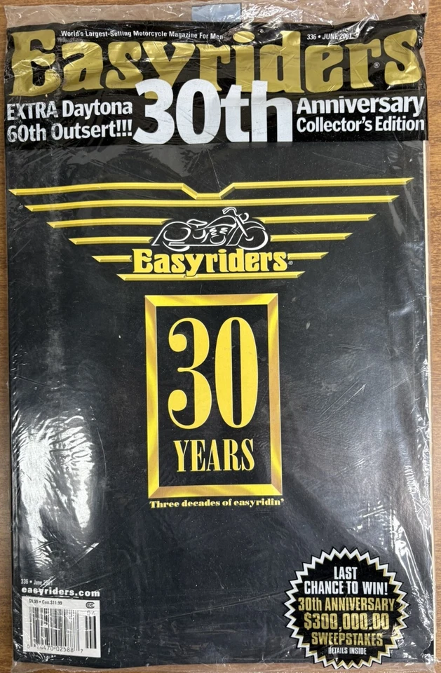 Vintage Easyriders Magazine May 1999 with Centerfold #311