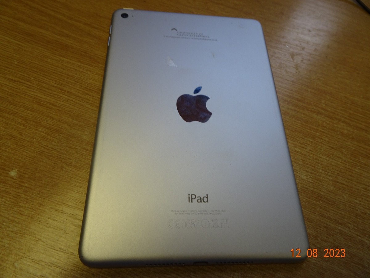 Apple iPad mini 4 - 16GB, Wi-Fi - 7.9" - Silver - Inscription