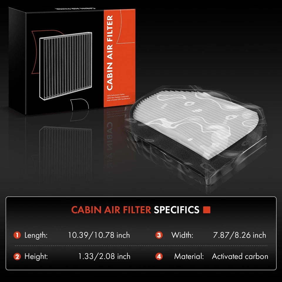 Filtro de aire de cabina para Mercedes-Benz W202 C208 A208 C280 CLK320 SLK230 Chrysler Foto 2 de 4