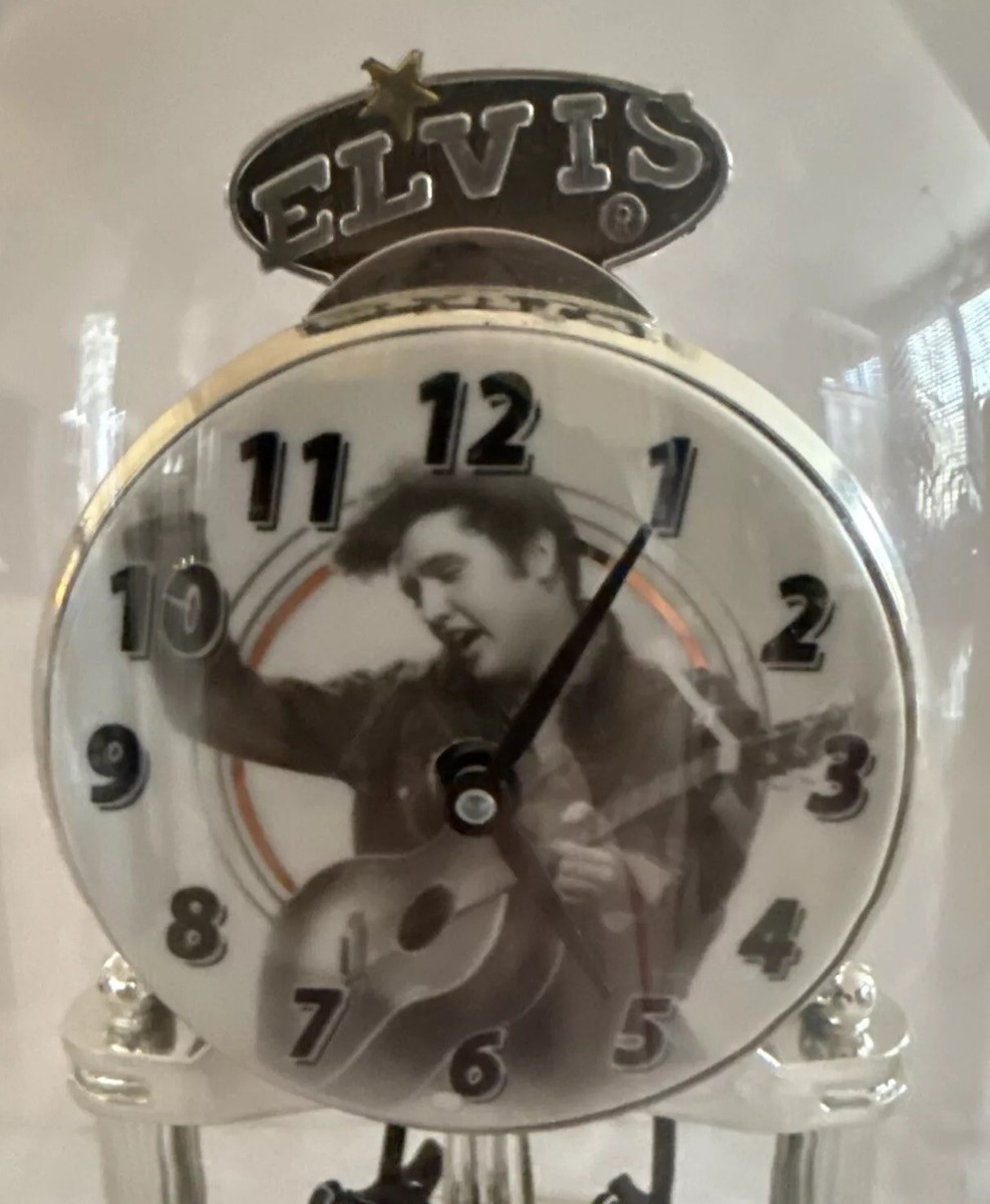 エルヴィス・プレスリー アニバーサリー・クロック Elvis Presley Porcelain Base Anniversary Clock | eBay