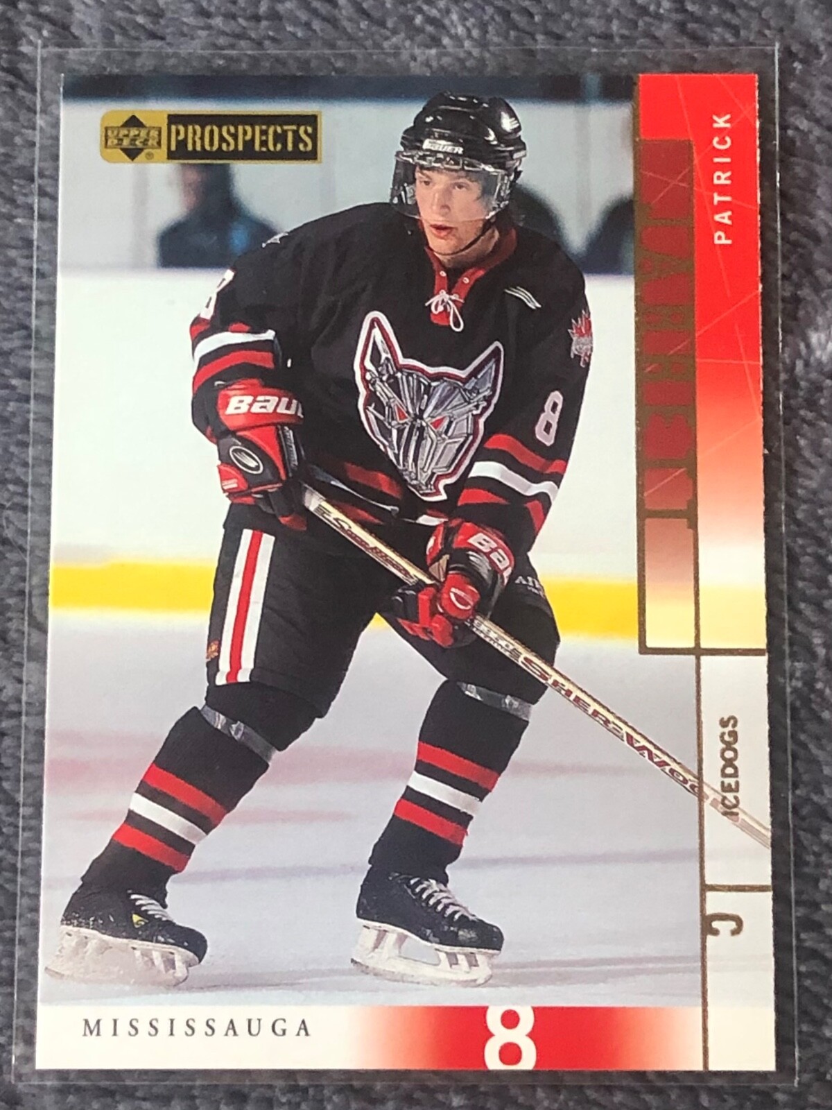 2000-01 (HKY) UD CHL Prospects #13 Patrick Jarrett