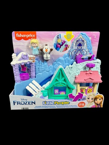 Fisher-Price Little People Disney Frozen Arendelle Sledding Adventures Playset - 第 1/8 張圖片
