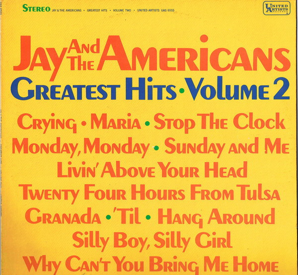 Jay and the Americans Greatest Hits - Volume II | eBay