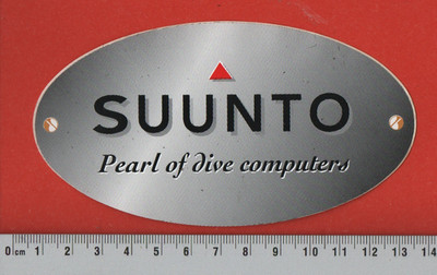   SUUNTO - PEARL OF DIVE COMPUTER - TAUCHEN UNTERWASSER TAUCHEN - AUFKLEBER  