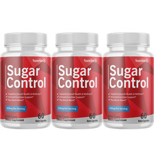 Sugar Control Blood Support Supplement, 3 Pack Official Blood Health Formula