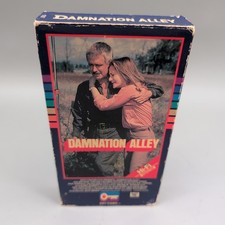 Damnation Alley VHS 1977 Movie Key Video Sci-Fi Post-Apoc George Peppard PG RARE Damnation Alley VHS 1977 Movie Key Video Sci-Fi Post-Apoc George Peppard PG RARE