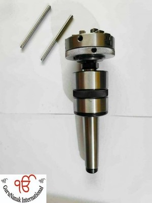 Revolving Center MT2 Shank+3 Jaw Self Centering 65mm -2.5'' Reversible Chuck..