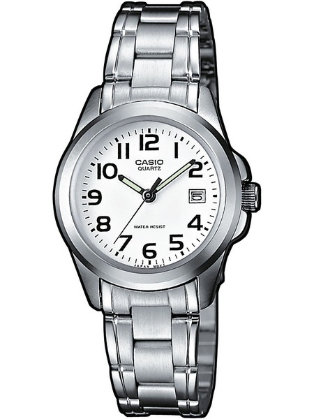 Casio LTP-1259PD-7BEG Timeless Collection 28Mm 1ATM Quarz Damen Weiß Silber-image