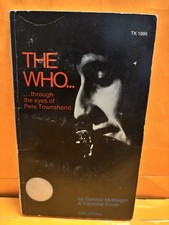 THE WHO.... THROUGH THE EYES OF PETE TOWNSEND  1975  CONNOR MCKNIGHT  PHOTOS VTG