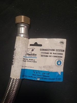 SharkBite Max 3/4 in. Push-to-Connect, 18 in. Braided Stainless Steel Connector