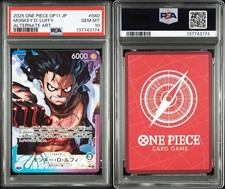 One Piece Card Game Monkey D Luffy OP11 040 PSA10 L Leader Trading Card