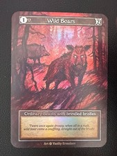 Wild Boars Sorcery Contested Realm Alpha Ordinary Foil