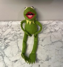 Vintage 1976 Fisher Price 850 KERMIT The FROG 18 Stuffed Plush Doll Jim Henson