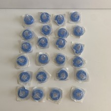 Enfamil Lot of 24 Standard-Flow Soft Nipples  Disposable Blue Ring New